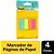 Bloco Marcador de Página Adesivo FLAGS 4 Cores 50 Folhas - Imagem 3