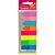 Bloco Marcador Página Adesivo 45X12MM MAX Neon 8 Cores 200 Folhas - Imagem 1