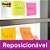 Bloco de Recado POST-IT 76X76MM Misto - Pacote com 3 Blocos - Imagem 7