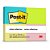Bloco de Recado POST-IT 653 Neon 38X50MM com 100 Folhas - Pacote com 4 Unidades - Imagem 2