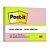 Bloco de Recado POST-IT 653 Neon 38X50MM com 100 Folhas - Pacote com 4 - Imagem 1