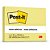 Bloco de Recado POST-IT 653 Amarelo 38X50MM 100 Folhas Pacote com 4 - Imagem 2