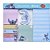 Bloco de Recado Autoadesivo STITCH 400F 8 Blocos - Imagem 1