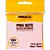 Bloco de Recado Autoadesivo Pimanote Rosa 76X76MM 100 Folhas - Imagem 1