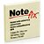 Bloco de Recado Autoadesivo Notefix 100 Folhas 76MM X 76MM Amarelo - Imagem 1