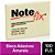 Bloco de Recado Autoadesivo Notefix 100 Folhas 76MM X 102MM Amarelo - Imagem 3