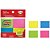 Bloco de Recado Autoadesivo 38X50MM Maxi Note Neon 4 Cores com 100 Folhas - Imagem 2