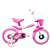 Bicicleta Infantil ARO 12 ARCO IRIS BRANCO/ROSA - Imagem 3