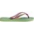 Chinelo Havaianas Infantil Princesas SLIM KIDS 27/8 Verde - Imagem 4