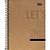 Caderno 01X1 Capa Dura Colegial Kraftwork 80FLS PCT com 04 - Imagem 1