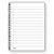 Caderno Espiral 1/4 Capa Dura Neutro Preto 48 Folhas - Pacote com 5 Unidades - Imagem 3