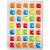 Doce Danclets Cartela 5X7 Tutti Frutti Display com 15 - Imagem 3