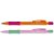 Lapiseira 0.5MM POLY SLIM ROSA/LARANJA com Grafite - Blister com 2 Unidades - Imagem 3