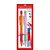 Lapiseira 0.7MM POLY SLIM ROSA/LARANJA com Grafite - Blister com 2 Unidades - Imagem 1