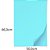 Papel Cartolina Azul Escolar 50X66CM 140G - Pacote com 100  1 - Imagem 2