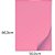 Papel Cartolina Rosa Escolar 50X66CM 140G - Pacote com 100 Unidades - Imagem 2