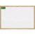 Quadro Branco com Moldura de Madeira 70X50CM - Pacote com 5 Unidades - Imagem 2