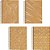 Caderno 10X1 Capa Dura KRAFT GOLD 160 Folhas - Pacote com 04 - Imagem 1