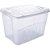 Caixa Plástica Multiuso GRAND BOX ALTA Incolor 78L - Imagem 1