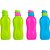 Squeeze Retangular Neon Faceata PET 600ML - Imagem 1