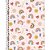 Caderno 10X1 Capa Dura D+ Feminino 200 Folhas Pacote com 04 - Imagem 3