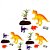 Miniatura Colecionável KIT Dinossauros 6PCS (S) - Imagem 1