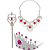 Fantasia Acessório KIT Princesa 3 PCS - Imagem 1