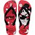 Chinelo Havaianas Licenciado TOP Disney 35/6 Vermelho Rubi - Imagem 1
