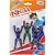 Boneco e Personagem Hero Squad Furia Ninja 3 PCS - Imagem 1