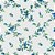 Papel de Parede Plástico Adesivo 45CMX15M Roseiral Azul - Imagem 2