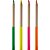 Caneta Marca Texto TRIS Lápis Neon Jumbo 4 Cores - Imagem 3