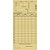 Impresso Cartão de Ponto Mensal Palha 86X180MM  PCT com 100 - Imagem 3