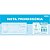 Talão de Nota Promissória 50 Folhas 95X215MM Pacote com 20 - Imagem 1