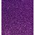 Placa em E.V.A com Glitter 48X40CM Violeta 1,8MM Pacote com 10 - Imagem 1