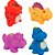 Brinquedo para Bebê Bichinhos para Banho Dino - Conjunto com 4 Peças - Imagem 2