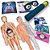 Brinquedo Educativo Anatomia - KIT de Atividades para Explorar o Corpo Humano - Imagem 3