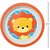 Kit Alimentação Prato Animal FUN Leão - Pratinho Infantil - Imagem 3