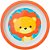 Kit Alimentação Prato Animal FUN Leão - Pratinho Infantil - Imagem 1
