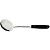 Utensílio Doméstico Escumadeira INOX Cabo Preto - Imagem 4