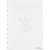 Caderno Inteligente Refil Grande Corinthians Pautado 90G - 50 Folhas - Imagem 1