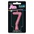 Vela para Aniversário Nº 07 Glitter Rosa - Caixa com 10 - Imagem 2