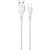 Cabo USB Letron Micro USB 2.4A 1MT Branco - Imagem 1
