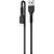 Cabo USB Letron Micro USB 2.4A 2 Metros Preto - Imagem 2