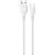 Cabo USB Letron Tipo C 2.4A 1M Branco Carregamento Rápido - Imagem 2