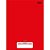 Caderno de Caligrafia Capa Dura D+ 96 Folhas Universitário Brochura - Vermelho - Imagem 2