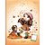 Caderno Caligrafia Capa Dura Jolie 40 Folhas Brochura Vertical - Imagem 4