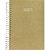 Agenda Planner Permanente PLAN IT Espiral CD Ouro 80FLS - Imagem 1