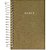 Agenda Planner Permanente SCRATCH Espiral CD Bronze 160F - Imagem 1