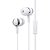 Fone de Ouvido Letron INTRA Auricular P3 Branco - Imagem 1