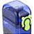 Garrafa Plástica Estampada 350ML Raptors AZUL/VERDE - Imagem 3